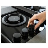 Elica NIKOLATESLA FLAME BL/F/88 plinska ploča sa integriranom napom, rad na filtere | shoptok.hr
