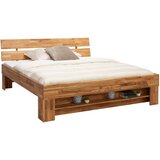 CARRYHOME POSTELJA 180 cm x 200 cm , les divji hrast | Shoptok.si