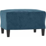  3-dijelni set sofa s jastucima plavi baršunasti | shoptok.hr