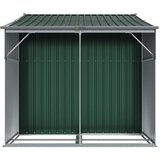  Vrtno spremište zeleno 277x192 5x179 cm od pocinčanog čelika | shoptok.hr