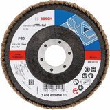 Bosch lamelni brusni disk X431, 115 mm, 22,23 mm, 80 Standard for Metal 2608603654 | ePonuda.com