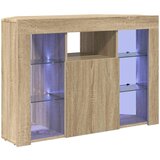  Kotni LED TV ormar Zidne Sonoma hrast 102 x 40 x 68 cm | shoptok.hr