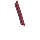  Vrtni suncobran s aluminijskim stupom 2 x 1,5 m bordo | Eponuda.ba