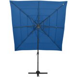  Senčnik aluminij sinje moder 250x250 cm | Shoptok.si