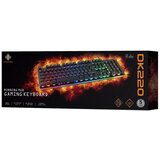 DELTACO GAMING Tipkovnica DK220 Membranska RGB, 25 Anti-ghosting Tipki, Crna | shoptok.hr