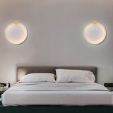 Toolight Zidni svijećnjak LED APP1387-CW GOLD 40cm | shoptok.hr