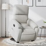 vidaXL Električni naslonjač na podizanje svijetlosivi | shoptok.hr