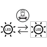XXXL stropna led-svetilka pure loop 60/60/17.8 cm | Shoptok.si
