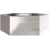  Vrtna sadilica šesterokutna 138x120x45 cm od nehrđajućeg čelika | Eponuda.com