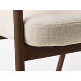Unique Furniture Kremno beli jedilni stoli z nasloni za roke iz masivnega hrasta v kompletu 2 ks Elk – | Shoptok.si