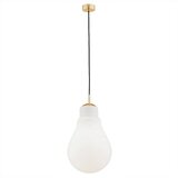  Argon 4879 - Luster na sajli JESSE 1xE27/15W/230V zlatna/bela | Eponuda.com