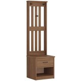 vidaXL Drvo za dvoranu SANDENS 45x40x159,5 cm puno drvo bor | shoptok.hr