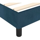  Okvir za krevet s oprugom tamnoplavi 120 x 200 cm baršunasti | Eponuda.com