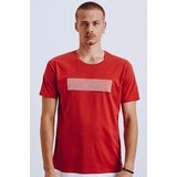 DStreet Red RX4651 men's T-shirt with print Cene