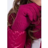 Kamea Woman's Gloves K.18.959.30 Fuchsia Cene