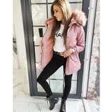 DStreet Ženska jakna TY1303 crna bijela | pink Cene