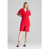 Figl Ženska haljina M687 tamnocrvena | Crveno cene