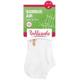 Bellinda BAMBOO AIR LADIES IN-SHOE SOCKS - Short women's bamboo socks - white