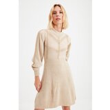 Trendyol Beige Knitted Detailed Knitwear Dress Cijene