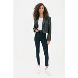 Trendyol Navy Blue High Waist Skinny Jeans | Shoptok.si