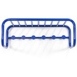 Spinder Design Plava metalna zidna vješalica s policom Retro – | shoptok.hr