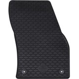  Auto tepih 4 pcs Crna prikladno za Škoda KODIAQ 2017-2023 Guma | shoptok.hr