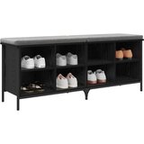  Ormar za cipele s policom Crni hrast 131 x 35 x 50 cm | shoptok.hr