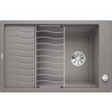 Blanco sudoper ELON XL 6 S InFino SILGRANIT CRNA, s dalj. upr. | shoptok.hr