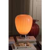 Ellos Home Ružičasta/u sjajno srebrnoj boji staklena stolna lampa (visina 34 cm) Balloon – | shoptok.hr
