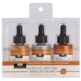Royal & Langnickel Akrilna tinta metalik boje 3 x 30 ml (set tinte) | shoptok.hr