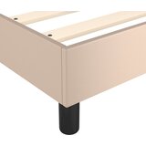  s oprugama i madrac cappuccino 100x200cm od umjetne kože | shoptok.hr
