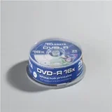 OPTIČKI MEDIJ DVD-R 16X CAKE25 WHITE FULL PRINTABLE