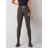 RELEVANCE Sweatpants-RV-DR-7072.26-dark khaki | Shoptok.si