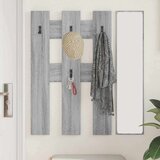  Vješalica za kapute na zidu Zidne Siva Sonoma 65 x 3 x 100 cm | shoptok.hr