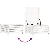  7-dijelni set vrtnih sofa bijeli od masivne borovine | shoptok.hr