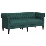  Dvosjed Chesterfield tamnozeleni od tkanine | Eponuda.com