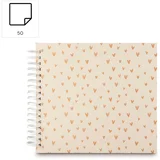 Hama lovely spiral beige 28x24 50 white pages 7701