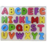 Magic Toys ABC šarene drvene velike slova slagalica 30x22,5cm Cijene