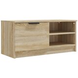 Maison Chic TV omarica - TV stojalo - Televizijska omarica sonoma hrast 80x35x36,5 cm konstruiran les, (21698967) Cene