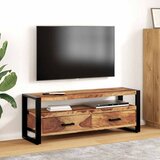 TV ormarić od masivnog drva akacije 120 x 35 x 45 cm | shoptok.hr