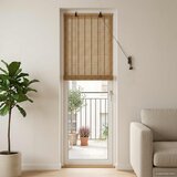 Rolo zavjesa Prirodna i smeđa 40 x 220 cm Bambus | shoptok.hr