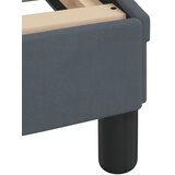 Krevet s madracem tamnosivi 90x200 cm baršunasti | shoptok.hr