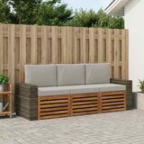  Setovi sofa 3 kom. Čvrsto drvo akacije | shoptok.hr