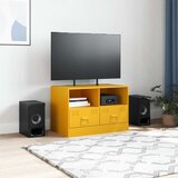 TV ormarić boja senfa 67 x 39 x 44 cm čelični | shoptok.hr