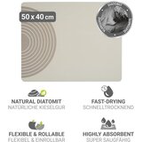Wenko Bež gumena podloga za ocjeđivanje posuđa 50x40 cm Dima – | shoptok.hr