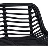  Barski stol 2 pcs Crna 44 x 46 x 91 cm Ratan i Čelik | shoptok.hr