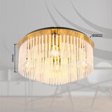 Globo Gorley Okrugla stropna svjetiljka (60 W, Ø x V: 50 x 25 cm) Cijene