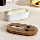 Dekordom posuda za puter mooka 9x16cm - white - hml ( 039648 ) | ePonuda.com