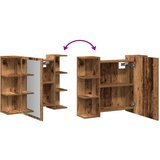  Kopalniška ogledalna omarica Old Wood 80x20,5x64 cm | Shoptok.si