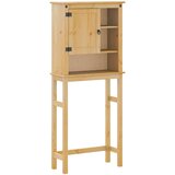 Maison Chic Kopalniška omarica - Kopalniški kabinet za pralni stroj Corona trdna borovina, (21794579) Cene
